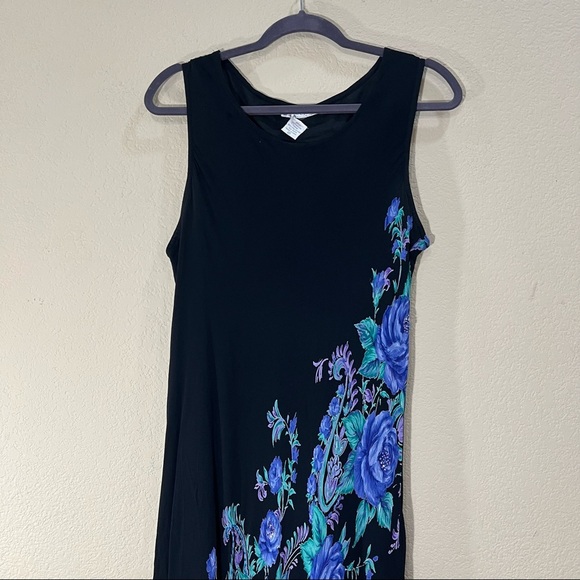 Dress Barn Womens Y2K Babydoll Tiered Eyelet Maxi Dress Sz 2XL Fairy Grunge - Picture 4 of 12